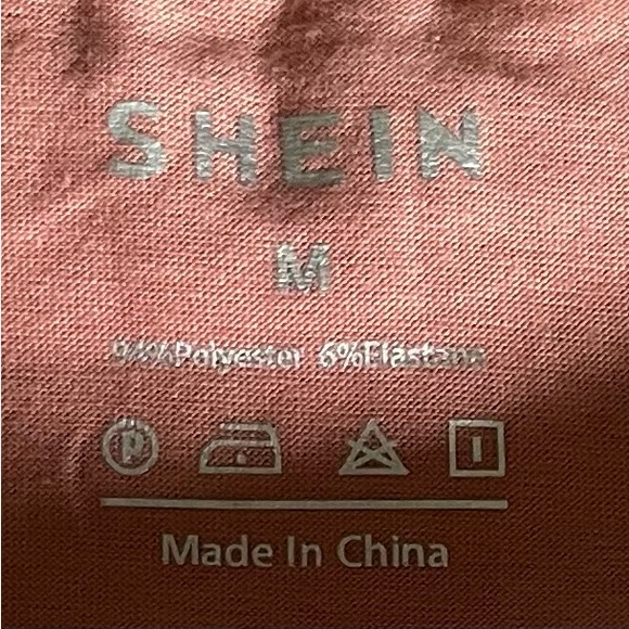 Shein Salmon Graphic T-Shirt Black Lettering Size Medium I Don’t Have The Energy - Picture 2 of 8